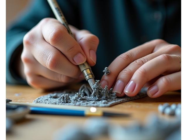 Verniciatura e finitura a mano